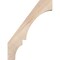 Ekena Millwork 3 1/2"W x 18"D x 24"H Balboa Smooth Knee Brace, Douglas Fir BRC04X18X24BOA00SDF - alternate 3